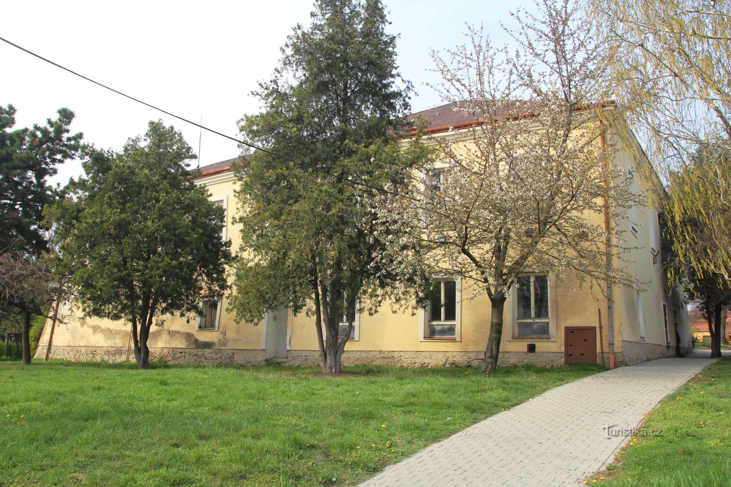 Velké Němčice - bâtiment de l'ancien château