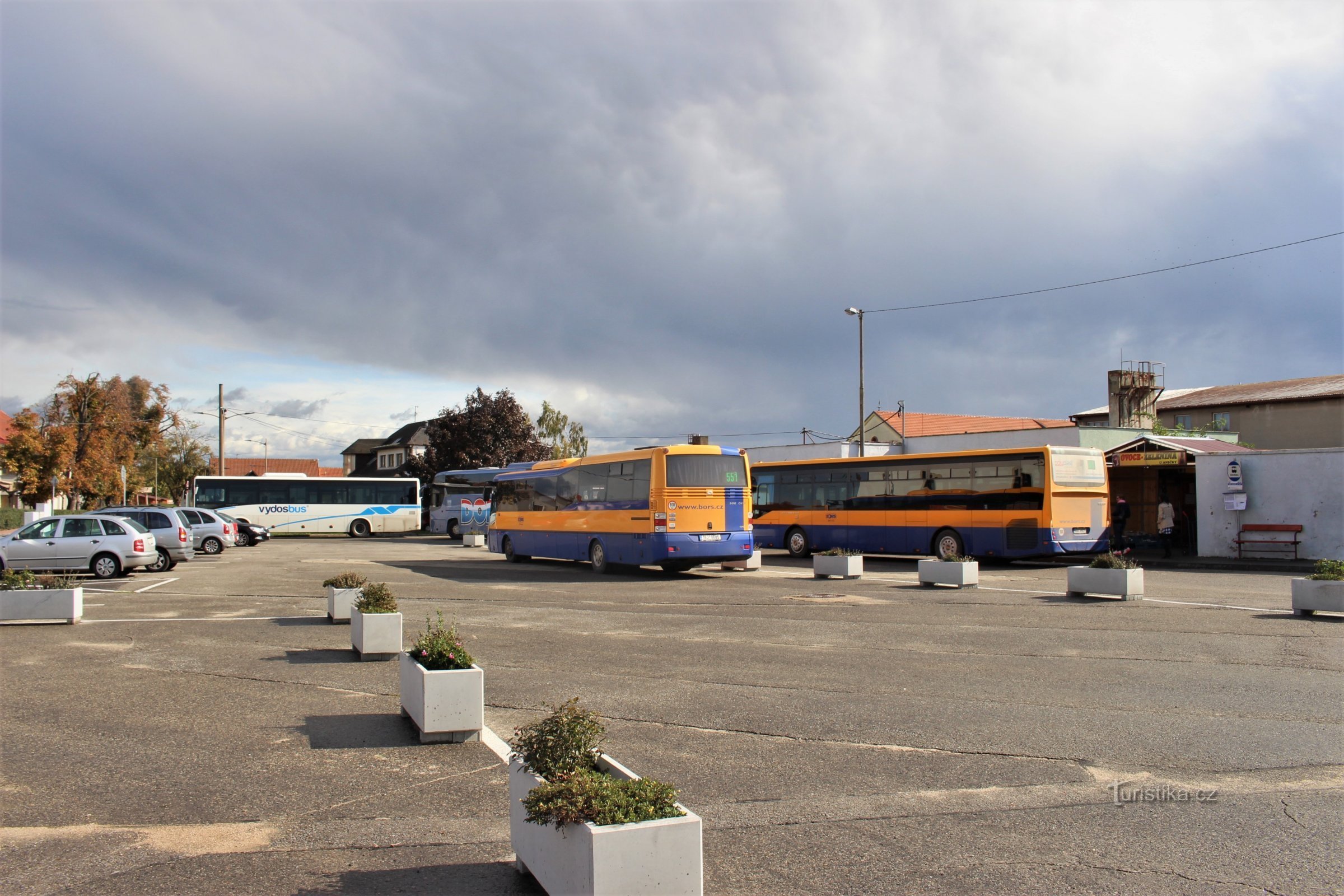 Velké Pavlovice - gare routière