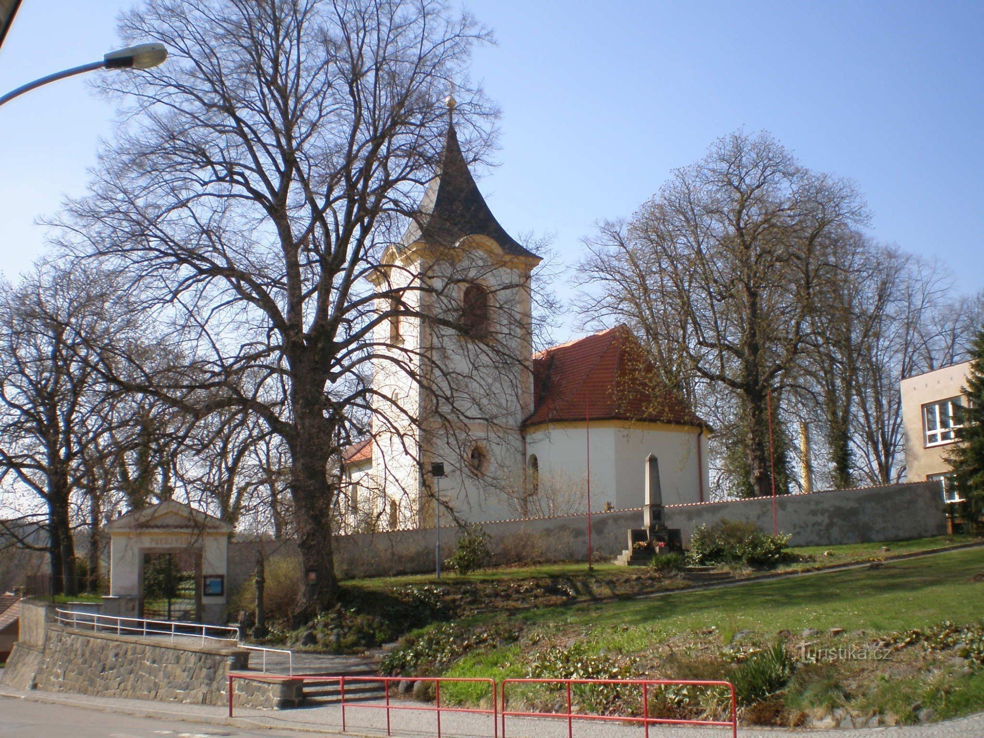 Velké Popovice - kirke af P. Marie Sněžné
