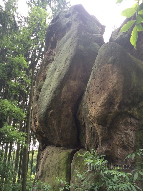Η μεγάλη πέτρα Buchlov