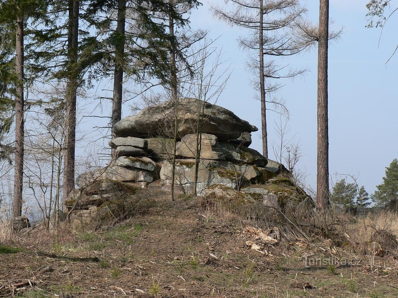 Velký čertův náramek, celkový pohled