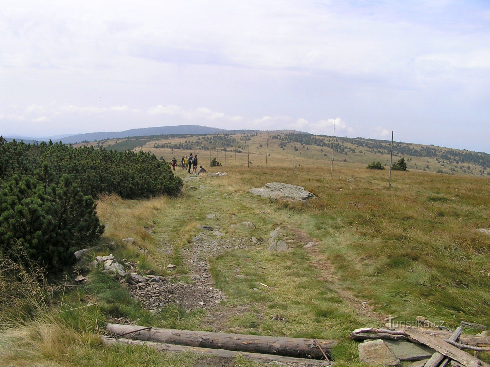 Velký Máj vom Aufstieg zum Kamzičník (September 2006)