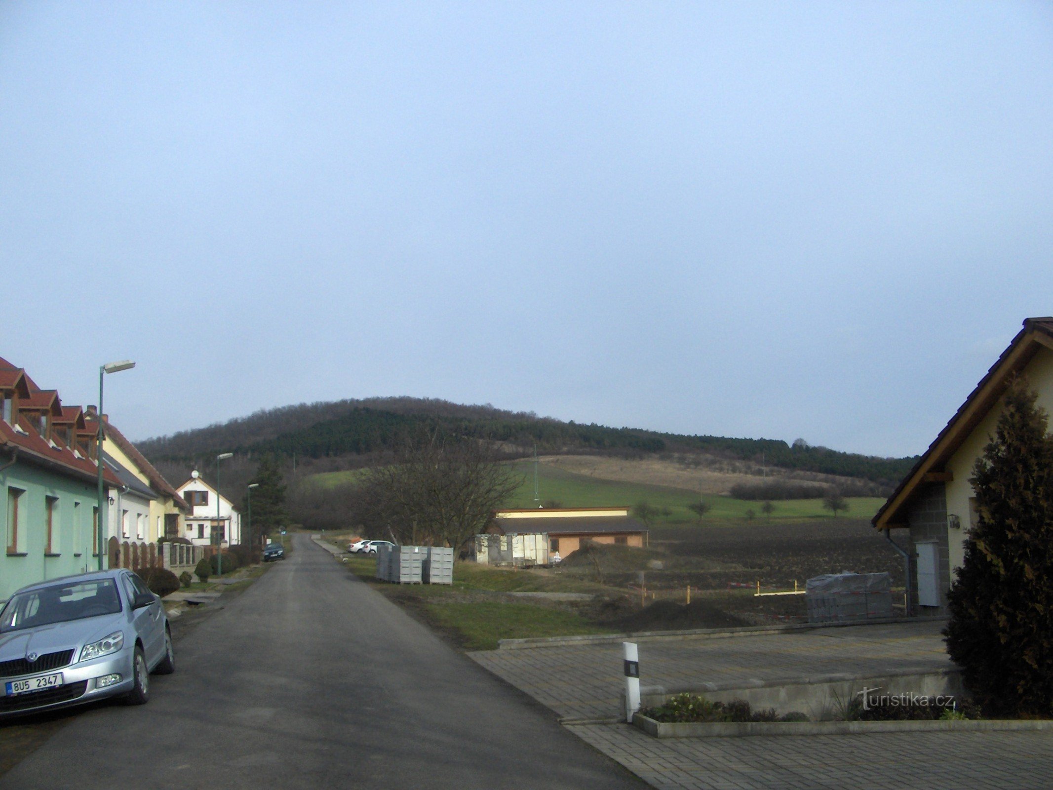 Velký vrch uit Vršovice