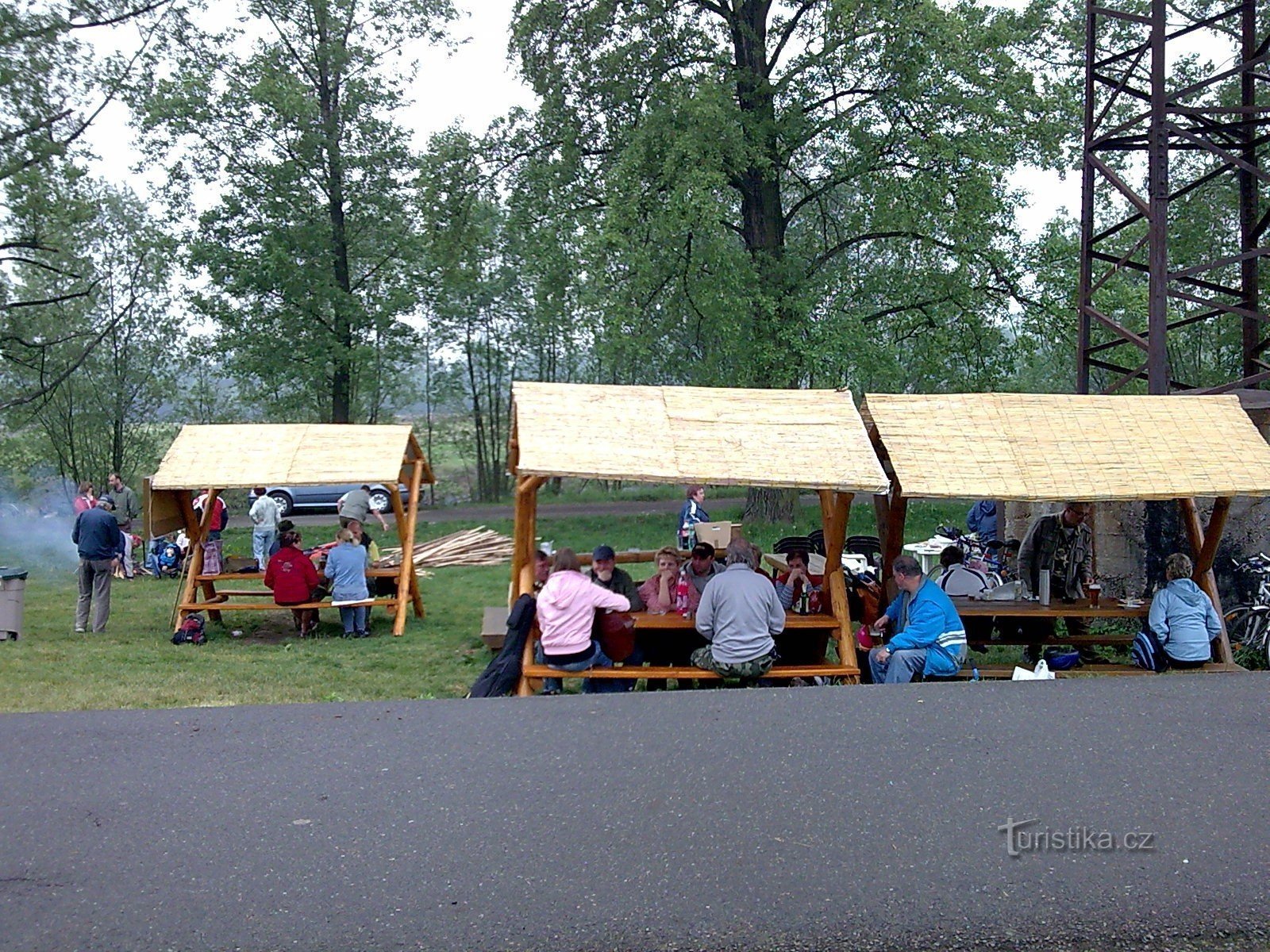 Sitzgelegenheiten im Freien in Vratimov