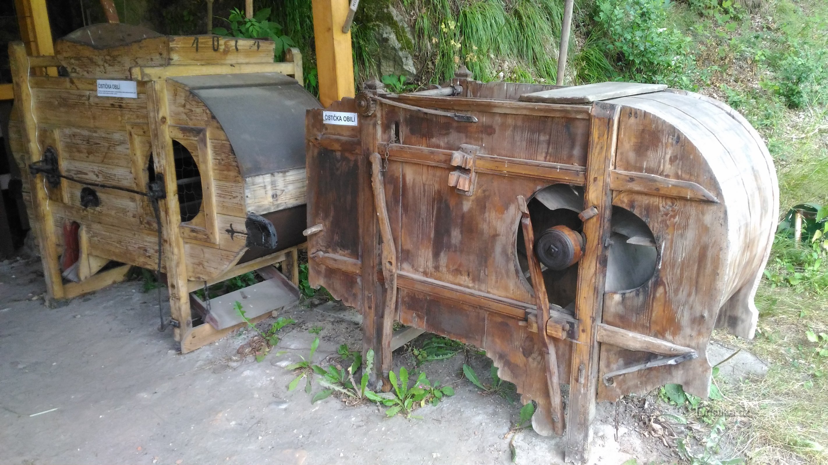 Museu Agrícola Rural em Srbská Kamenice.