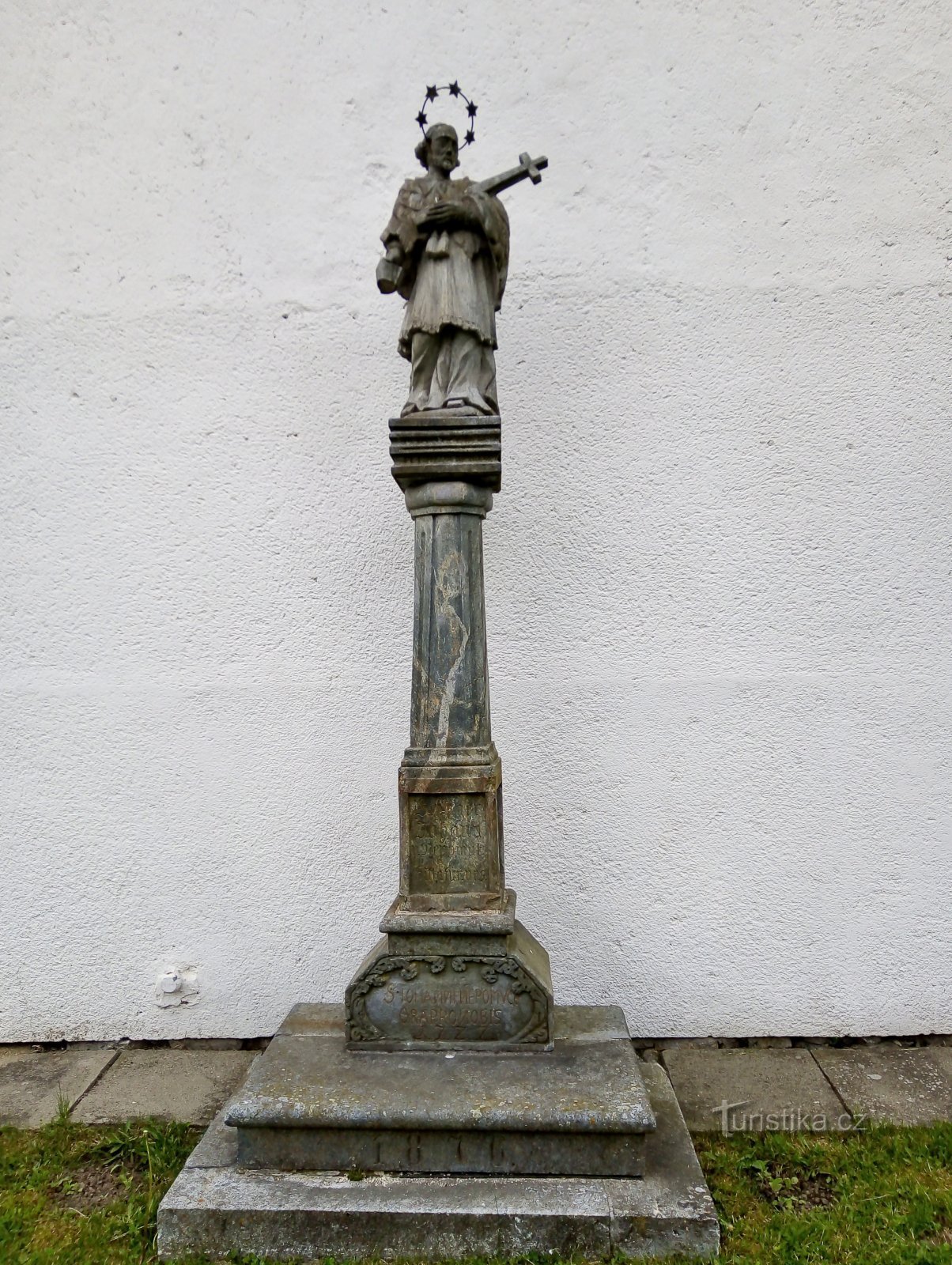Vernířovice – άγαλμα του Αγ. Jan Nepomucký