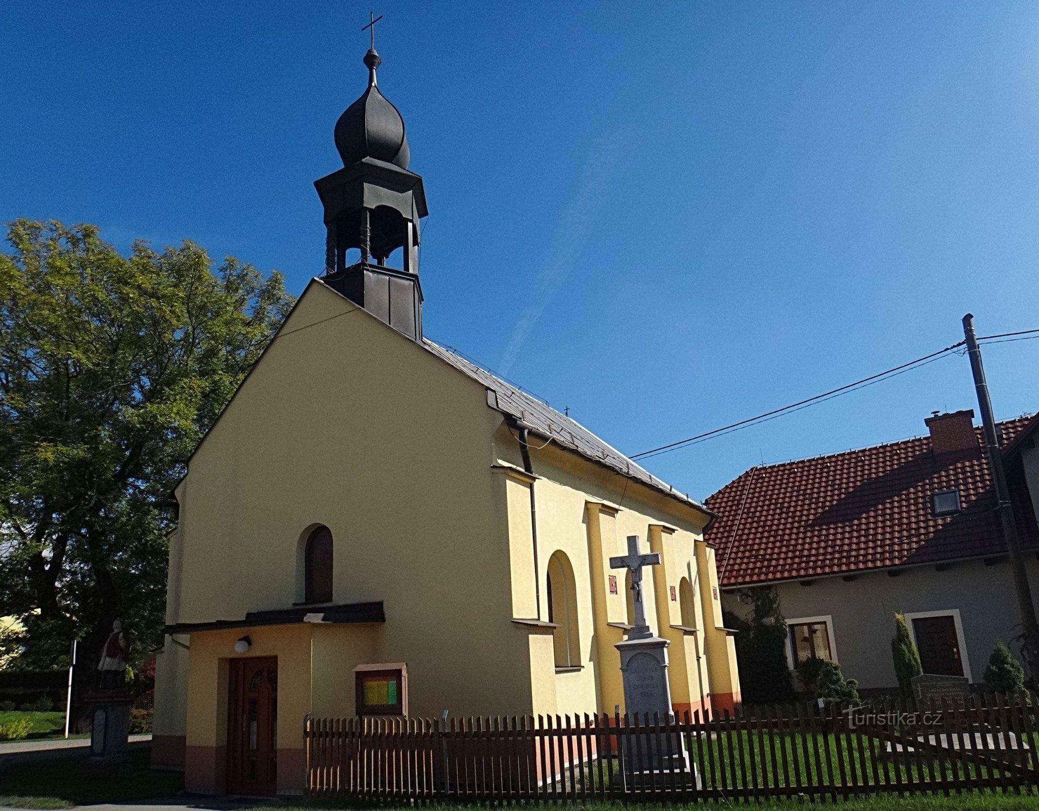 Věřňovice kaple sv. Isidora