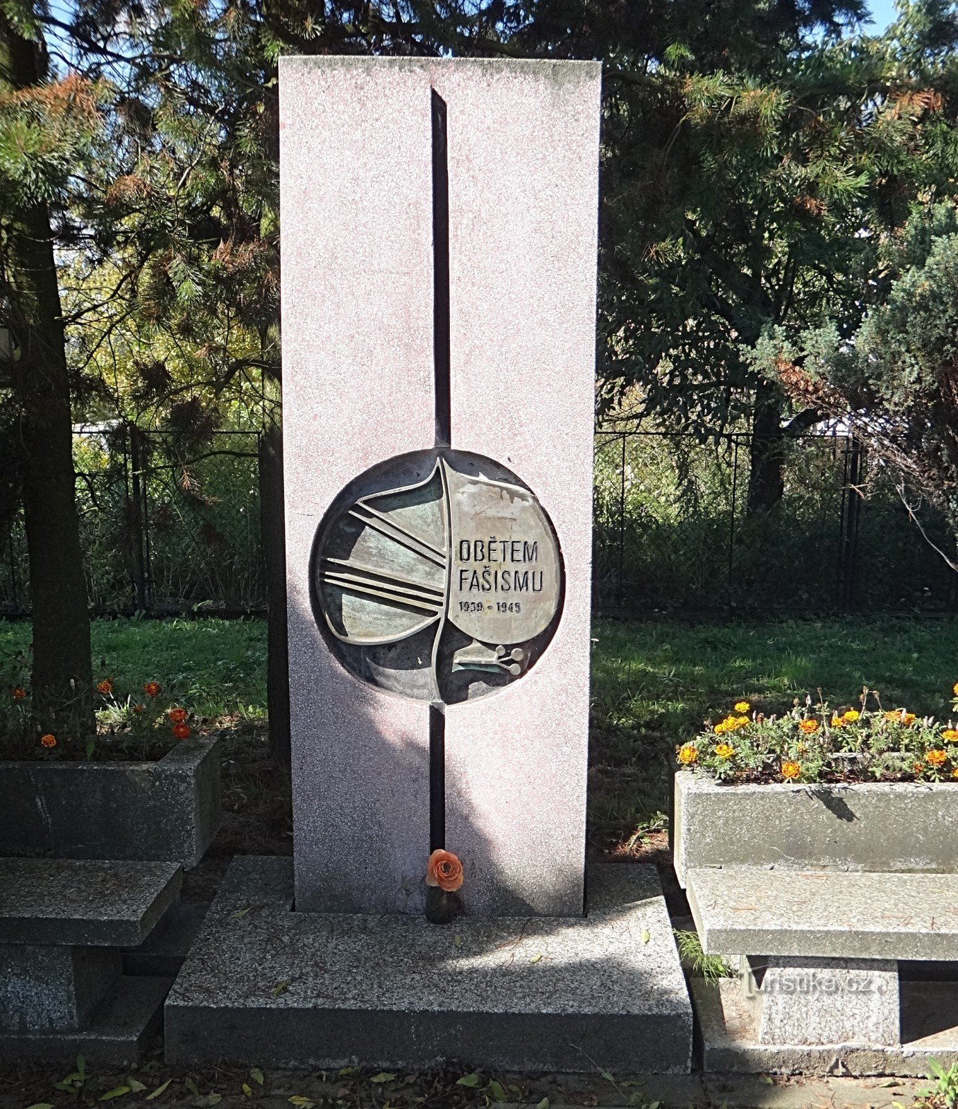 Věřňovice gedenkteken voor slachtoffers van het fascisme
