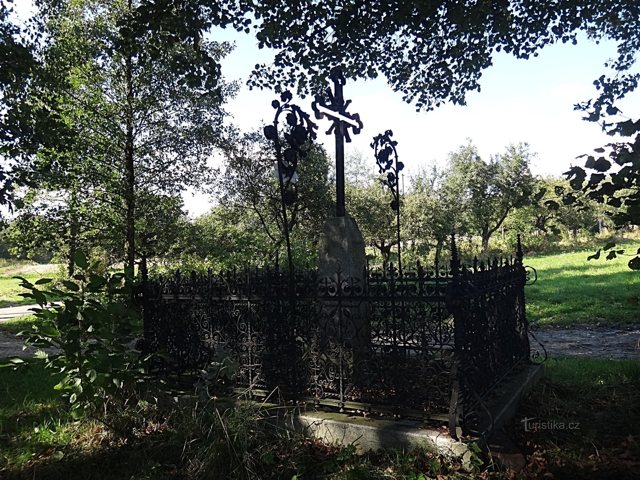 Věřňovice-monument voor degenen die zijn omgekomen in de Pre-Russische Oorlog in 1866