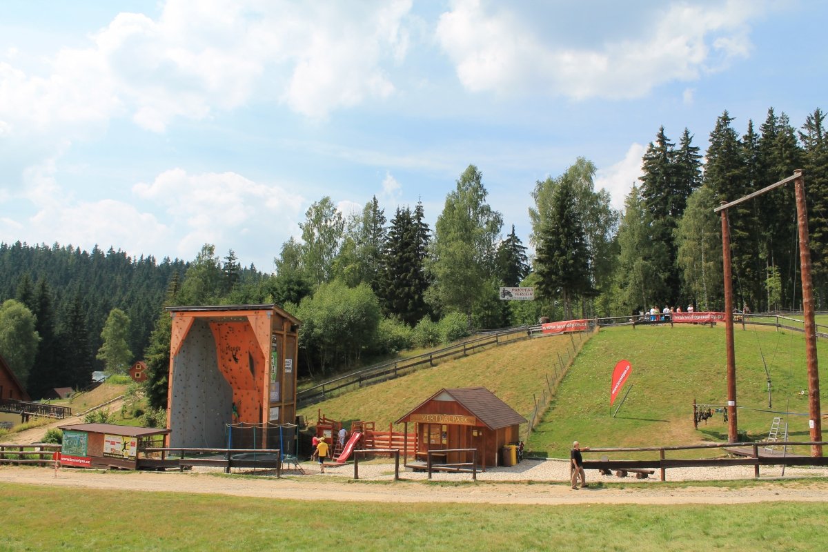 Vertical park in Harrachov