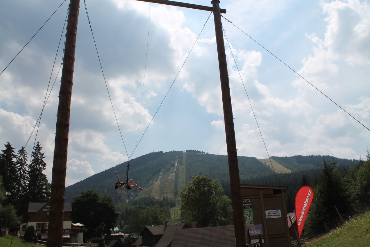 Vertical park in Harrachov