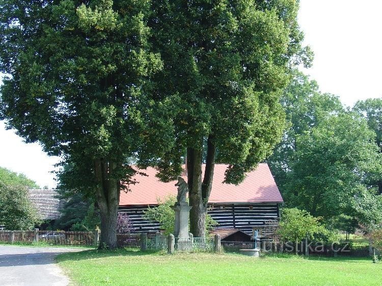 Village près de Sobotka