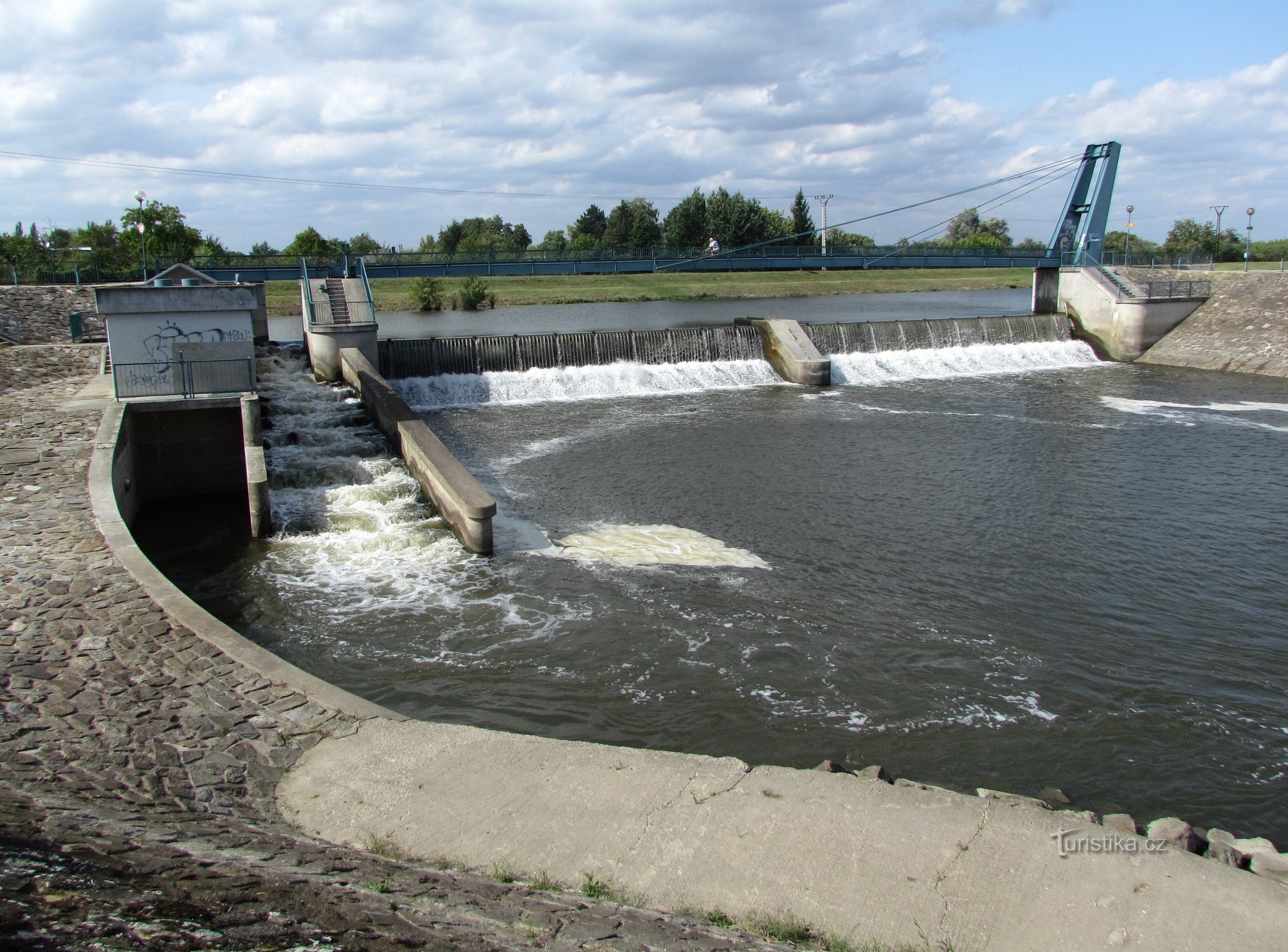 Veselí nad Moravou - barragem