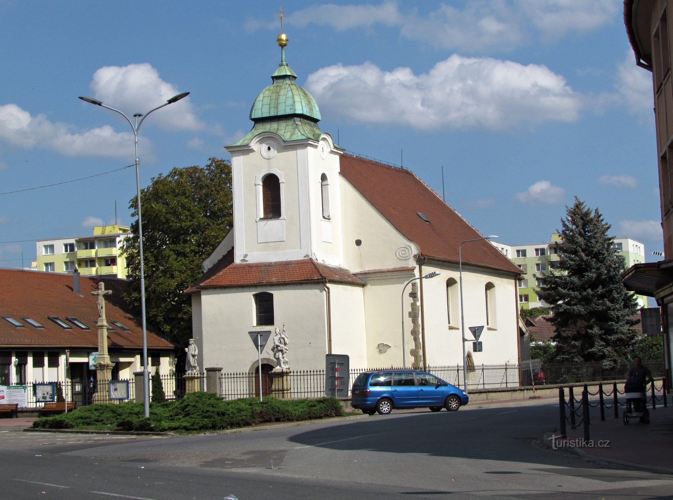 Veselí nad Moravou - kostel Panny Marie