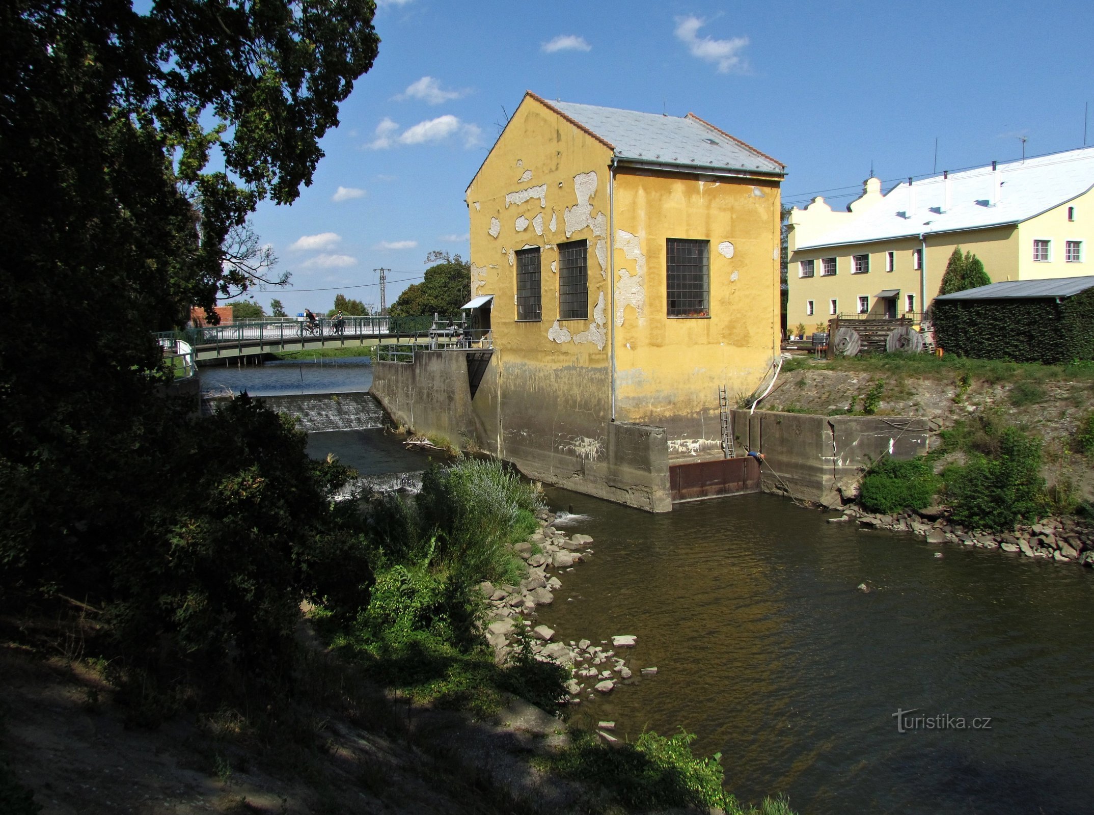 Veselí nad Moravou - vízerőmű