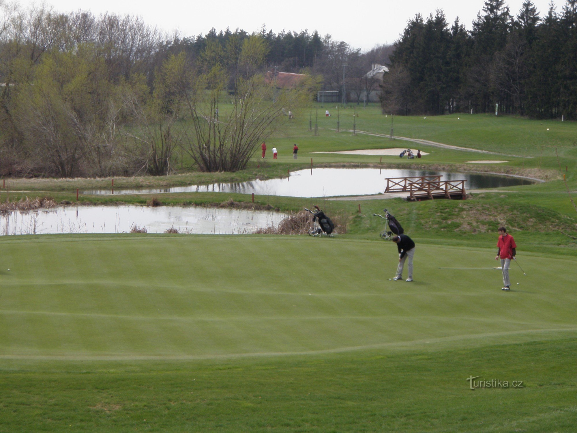 Véska, golfgebied