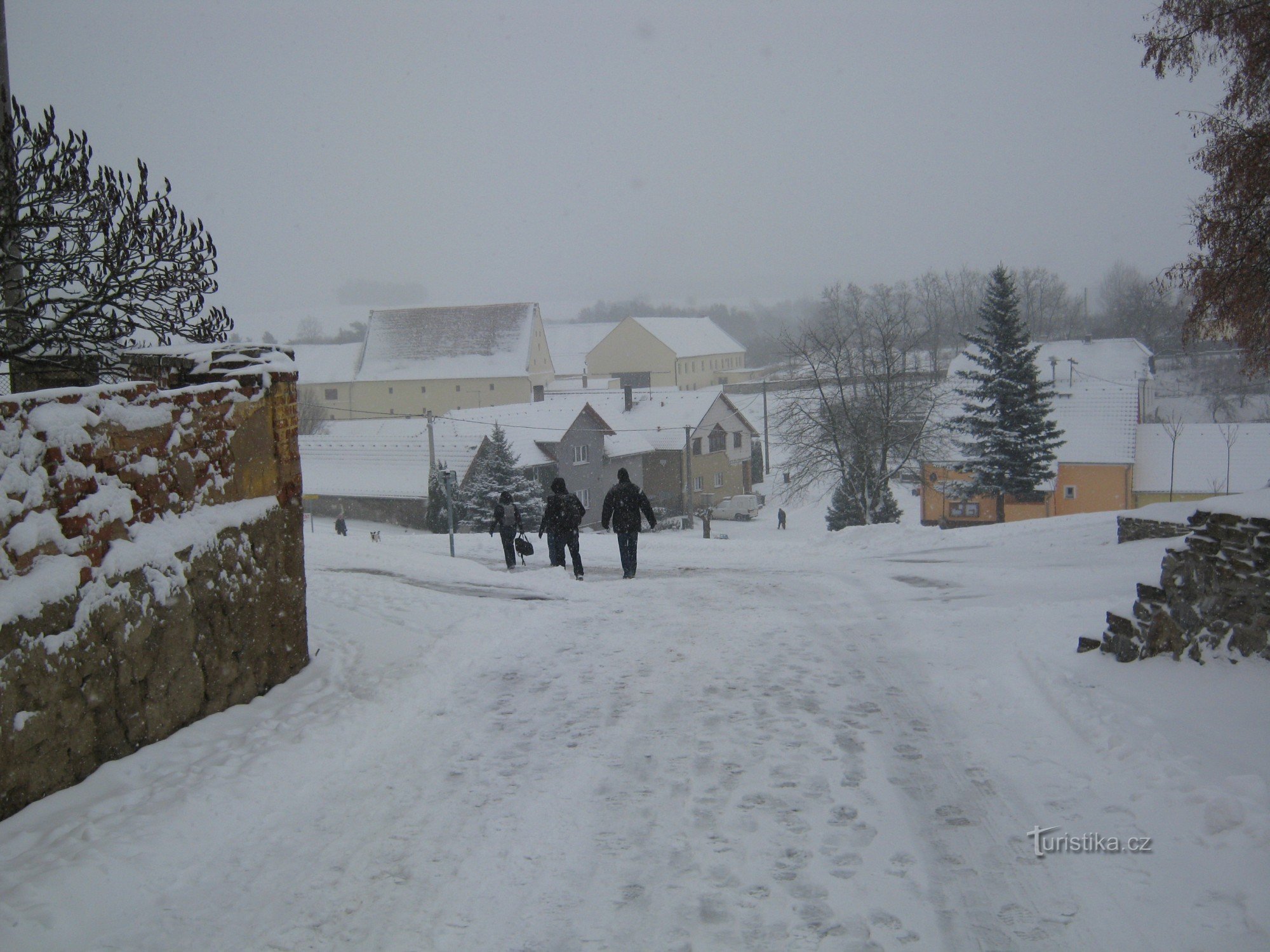 Village winter comfort