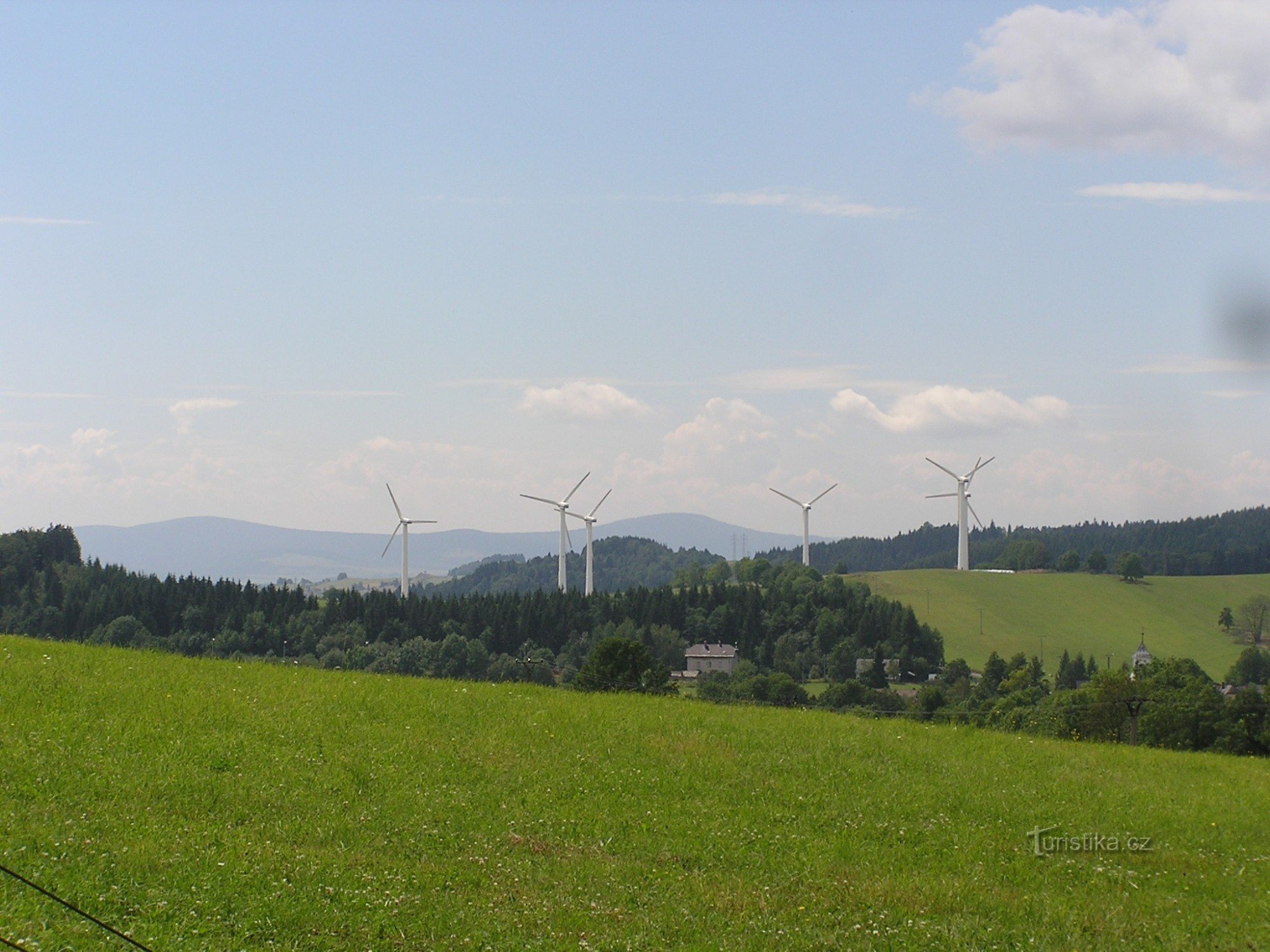 Windkrachtcentrale Ostružná - 31.7.2006