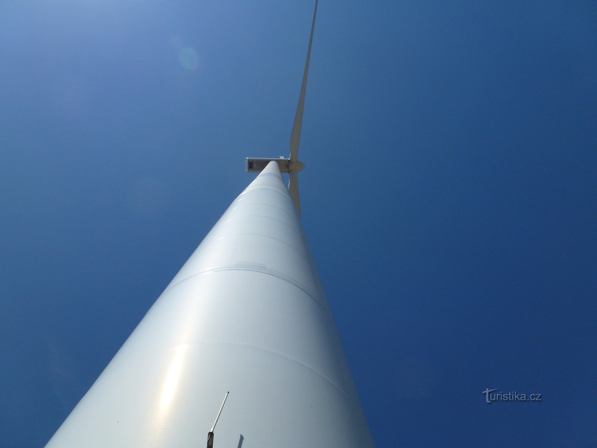 Windenergiecentrale in Drahany