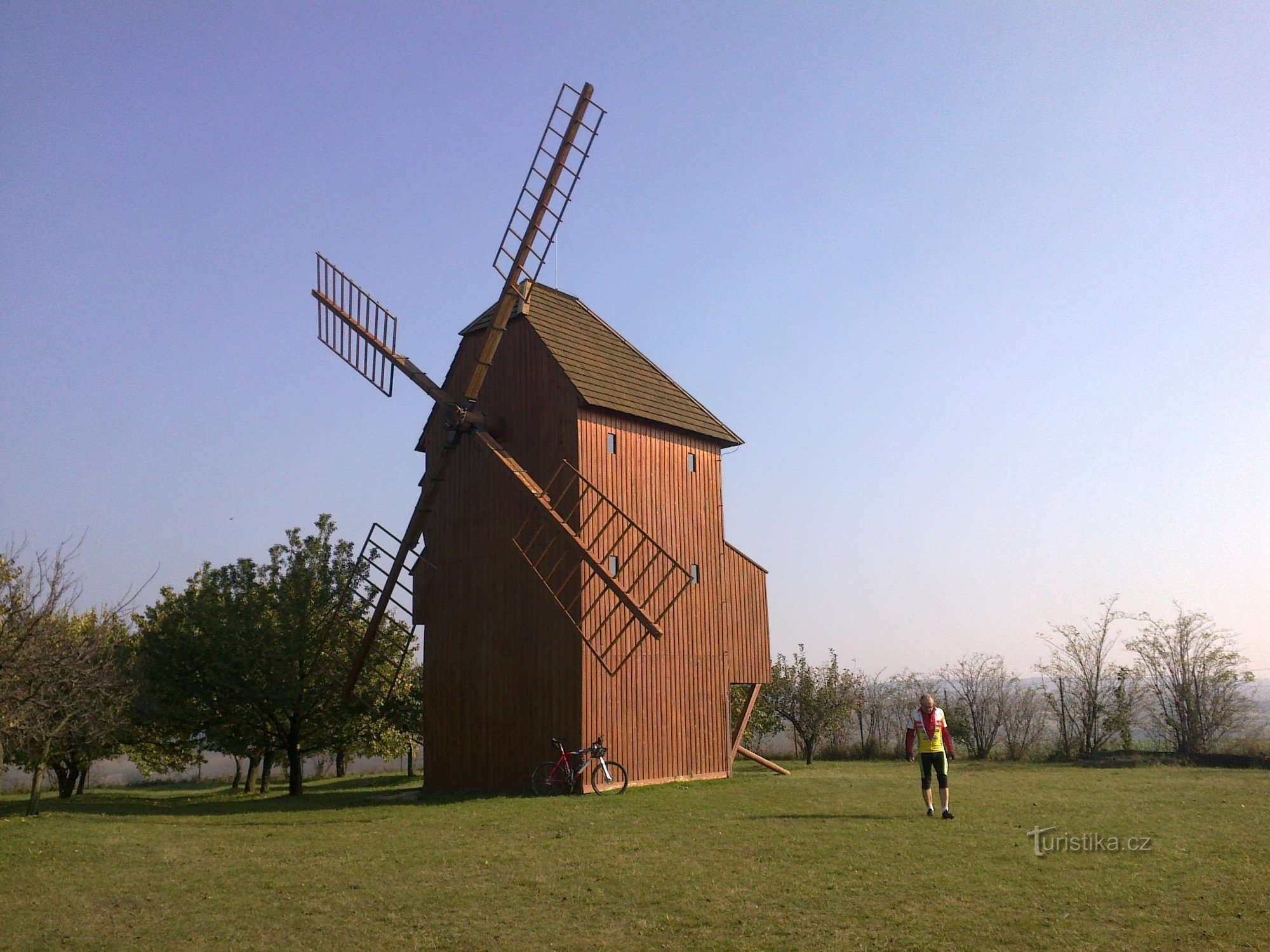 Windmühle bei Starý Poddvorov.