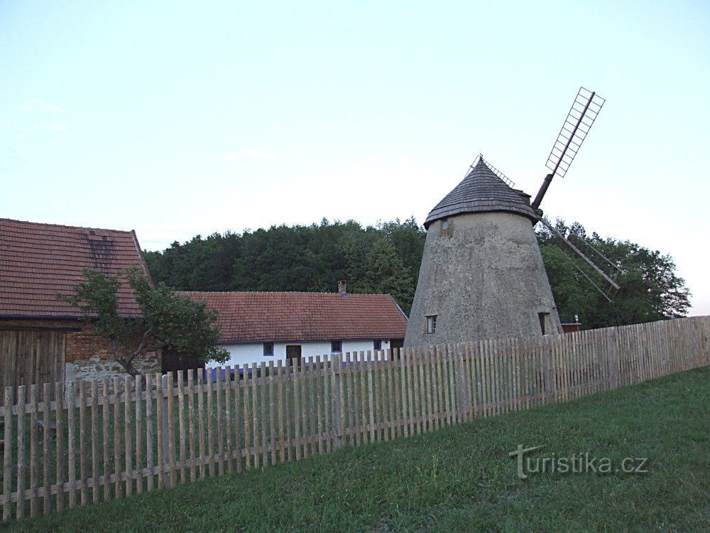 Windmolen in Kuželov