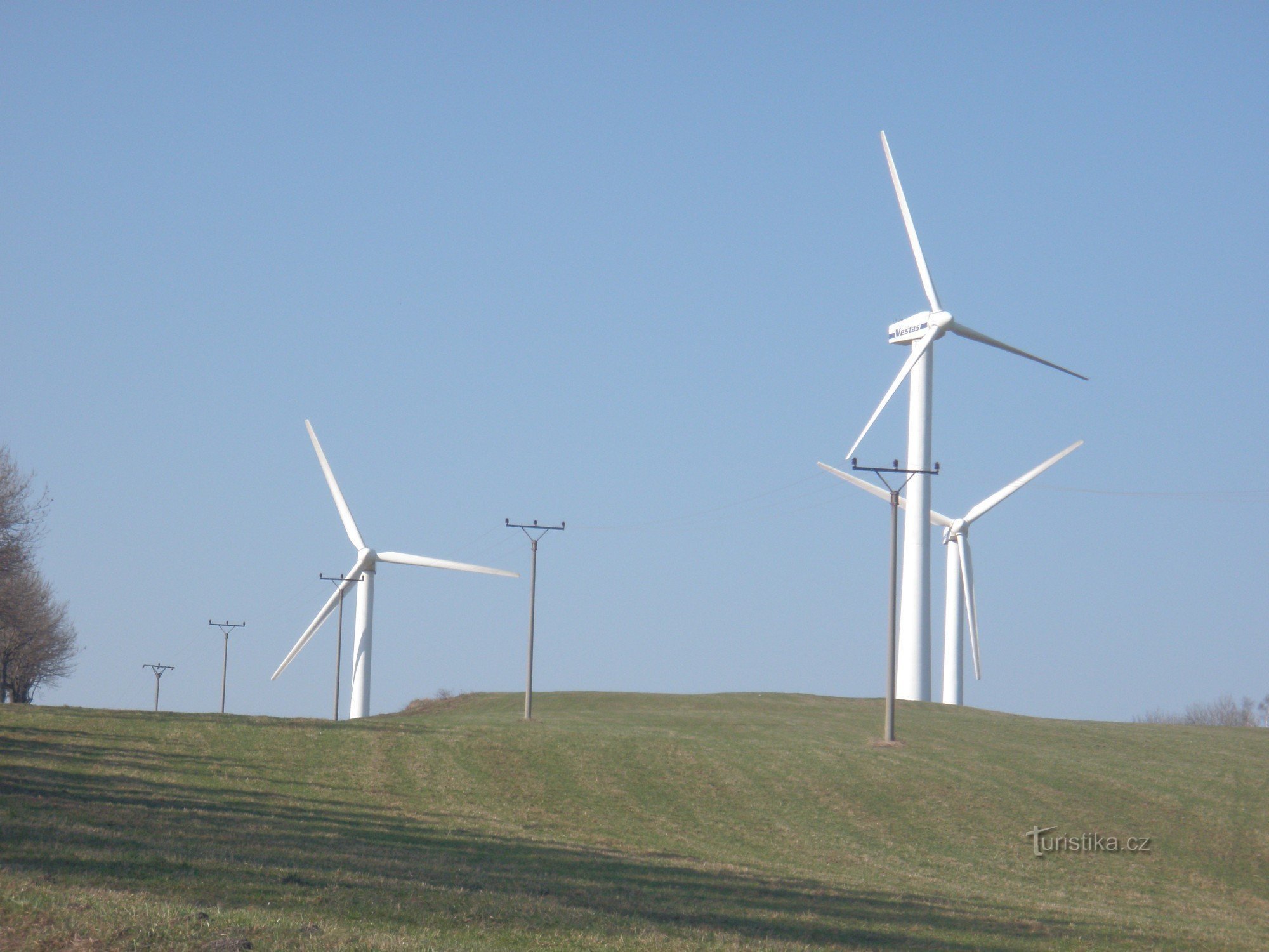 Windmills near Ostružná