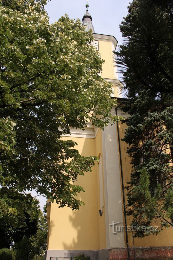 Clocher de l'église évangélique