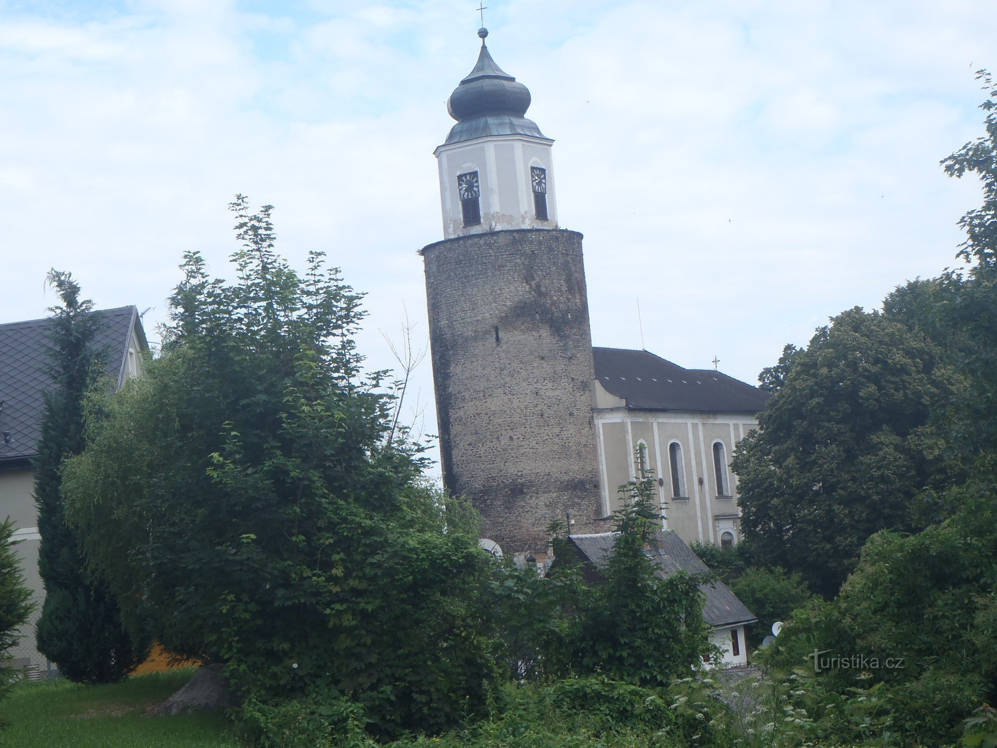 Frýdberka-toren en kerk