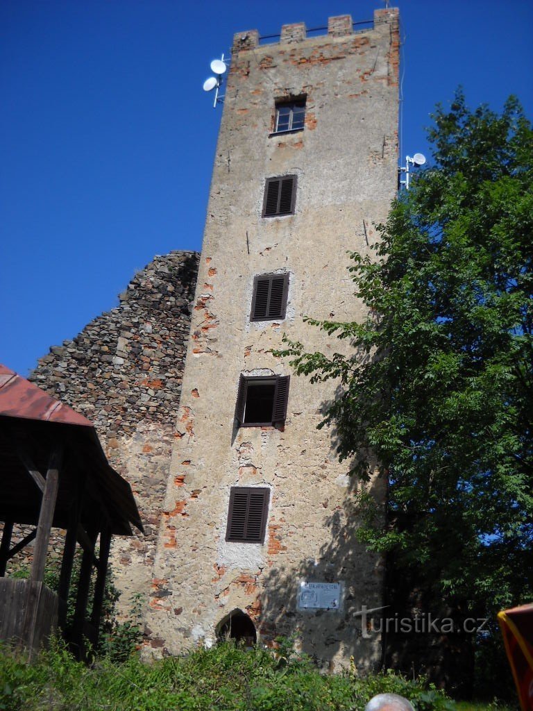 Kula dvorca Rýzmberk