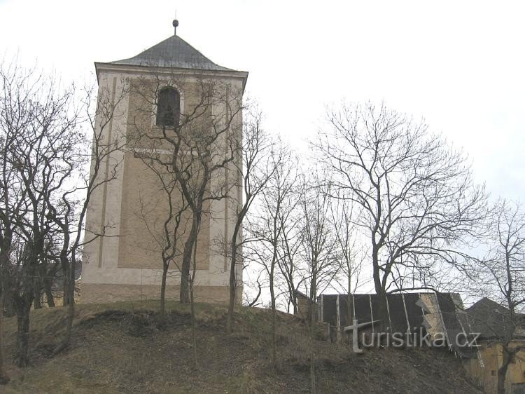 Věž-jediný pozůstatek tvrze