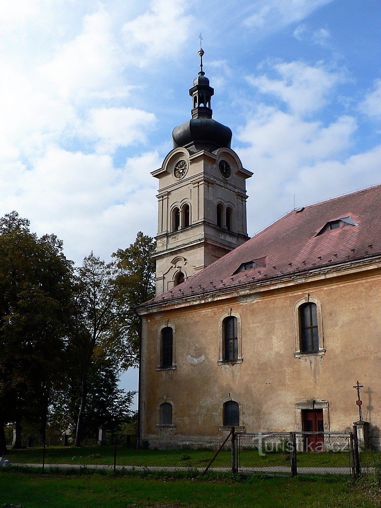 La tour de l'église St. Catherine