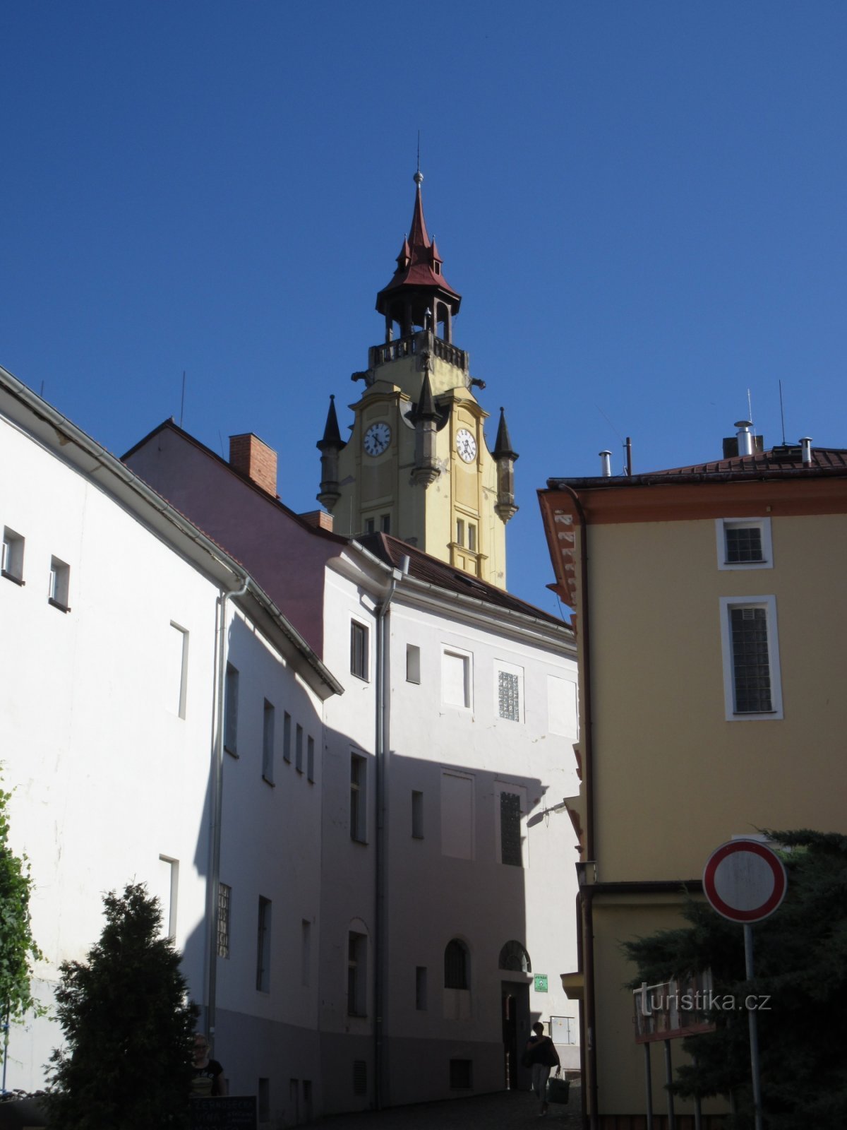 Věž radnice nás přitahovala