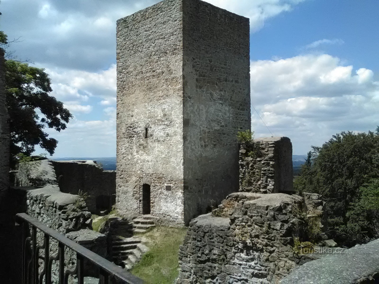 The tower serves as an observation tower