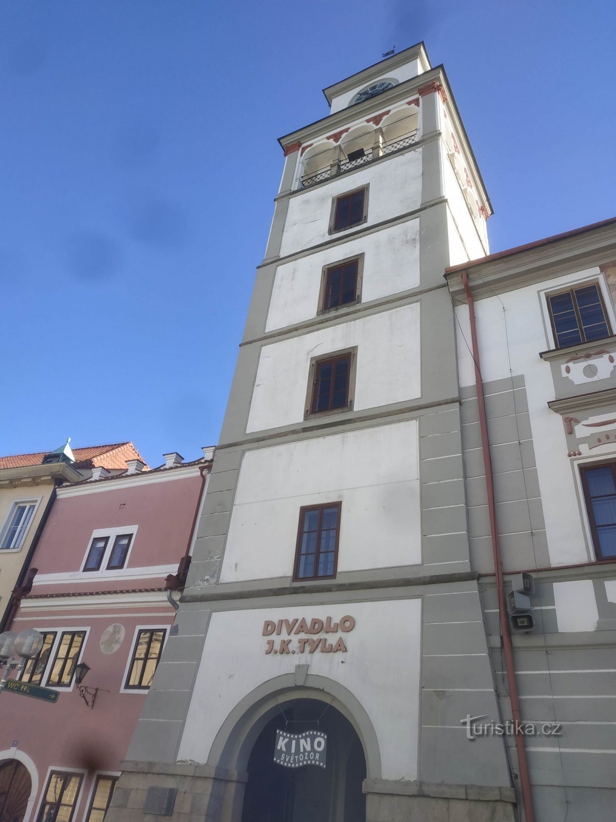 Tour de l'ancien hôtel de ville Třeboň