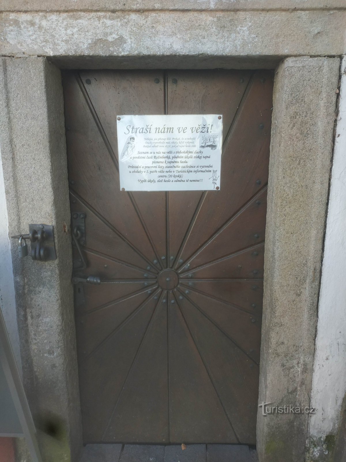 Toren van het oude stadhuis Třeboň