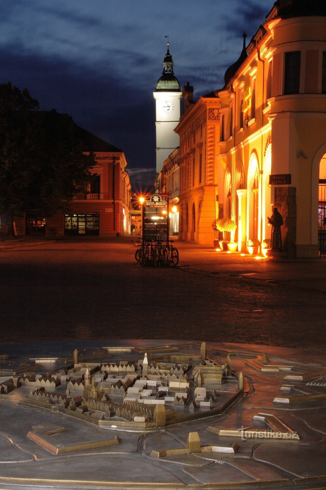 Tornet i det gamla rådhuset - Uherské Hradiště