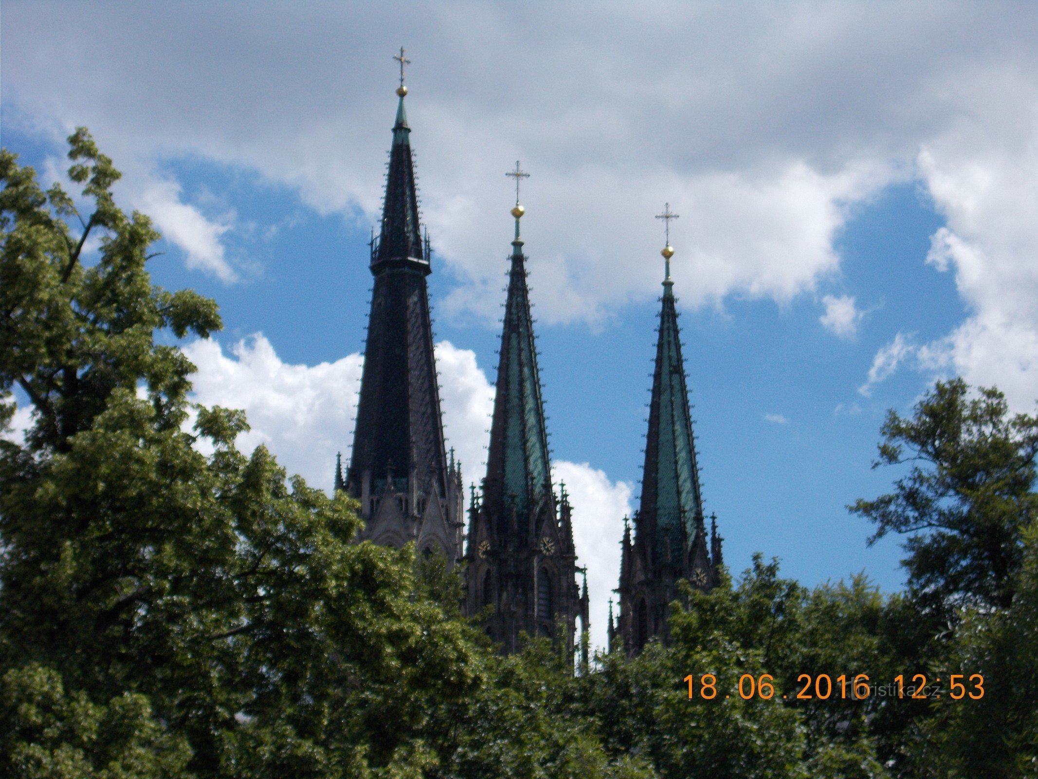 Torres da Catedral de St. Venceslau