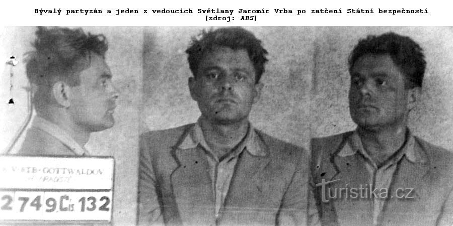 vězeňská fotografie Jaromíra Vrby