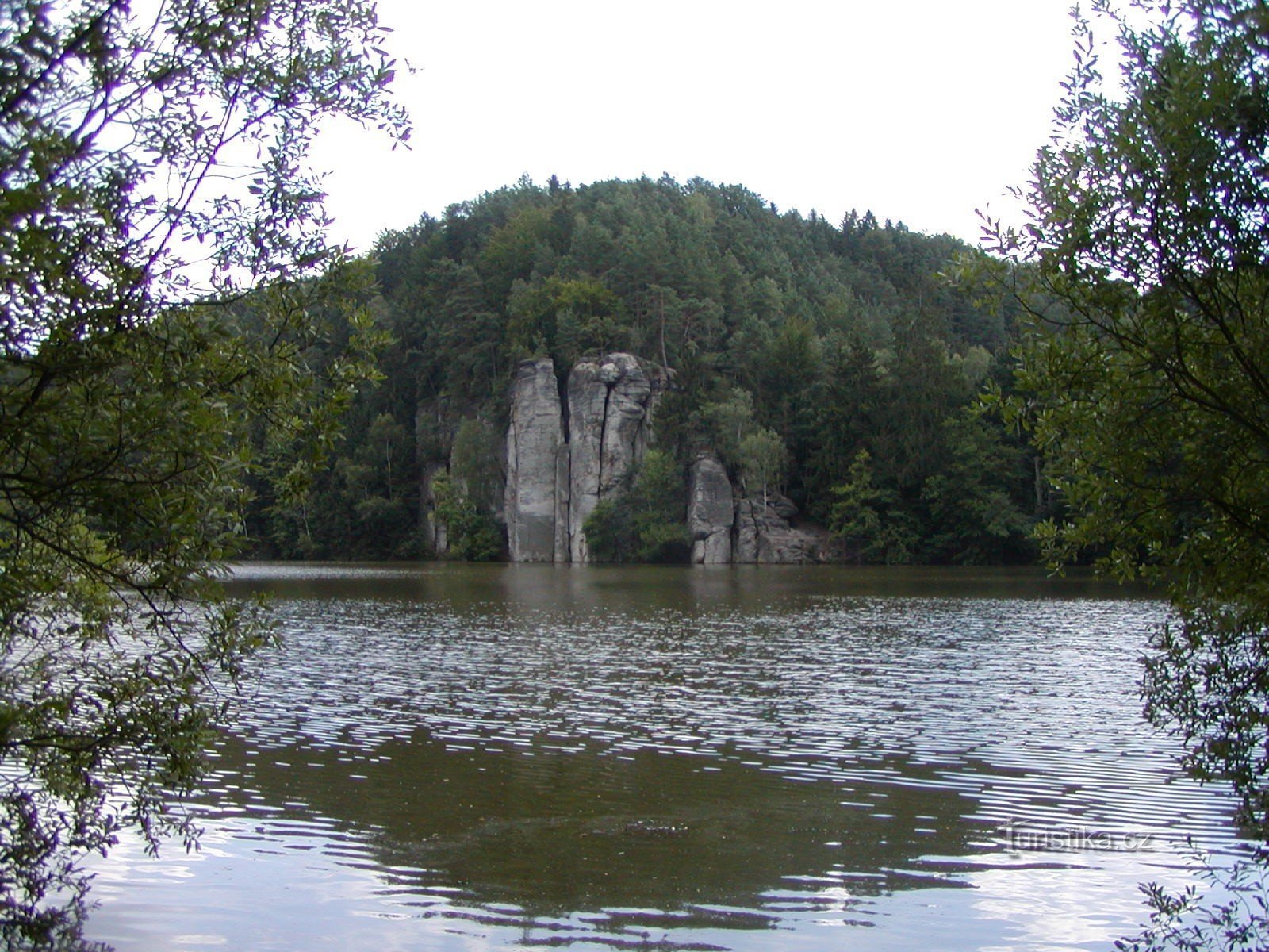 Věžické údolí - λίμνη Věžák