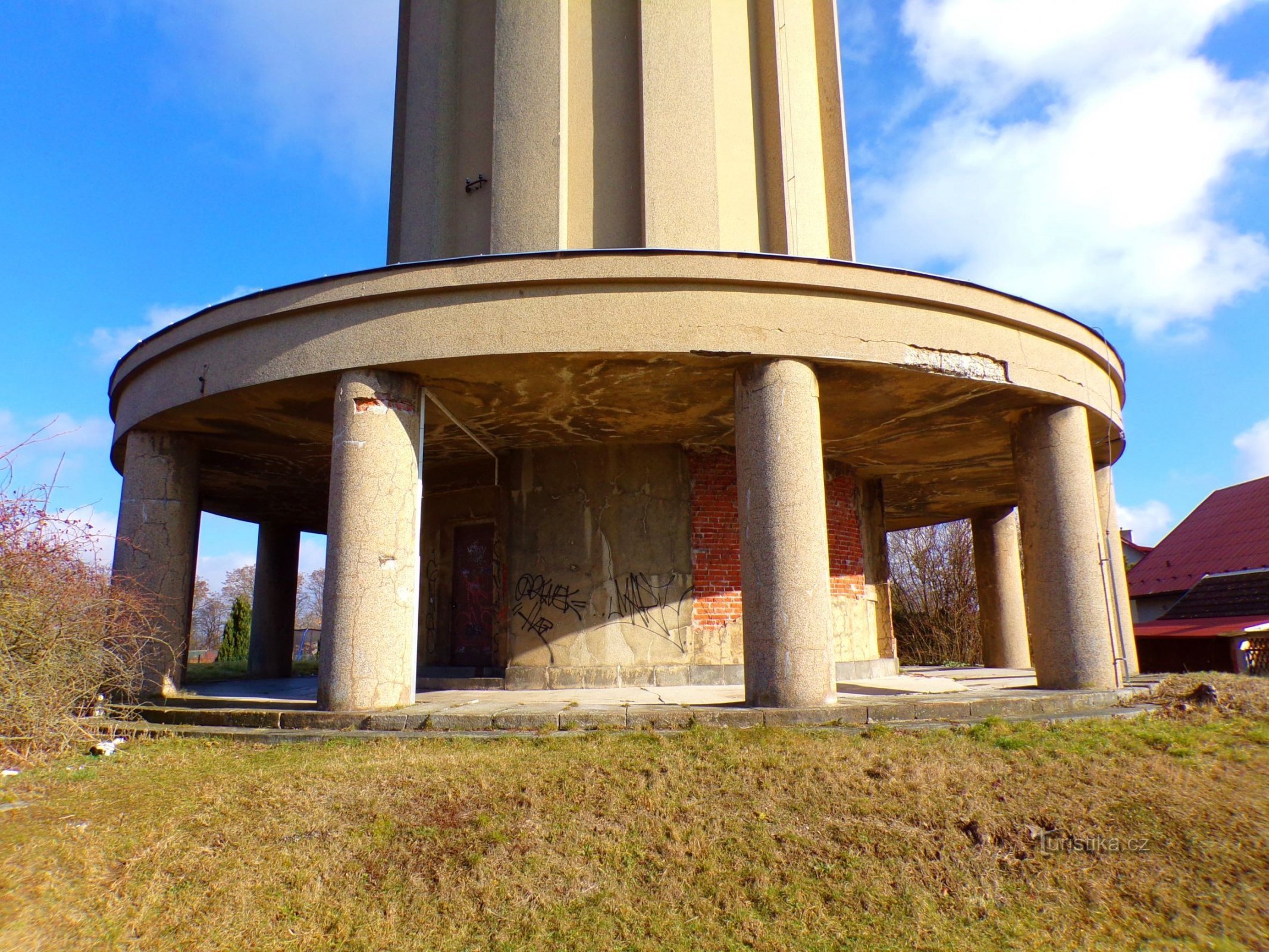 Tower reservoir (Jaroměř, 12.2.2022/XNUMX/XNUMX)