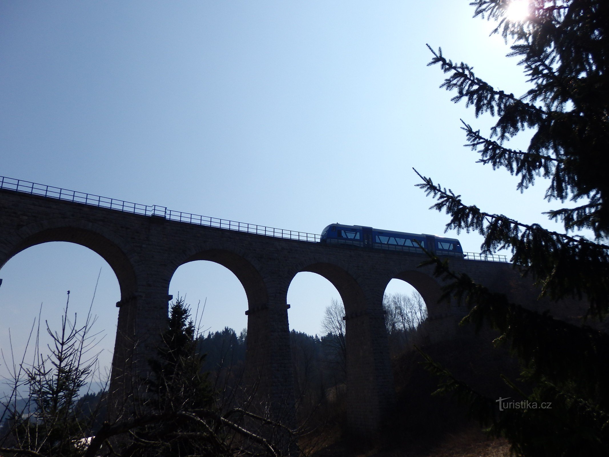 viaduct op Smržovka