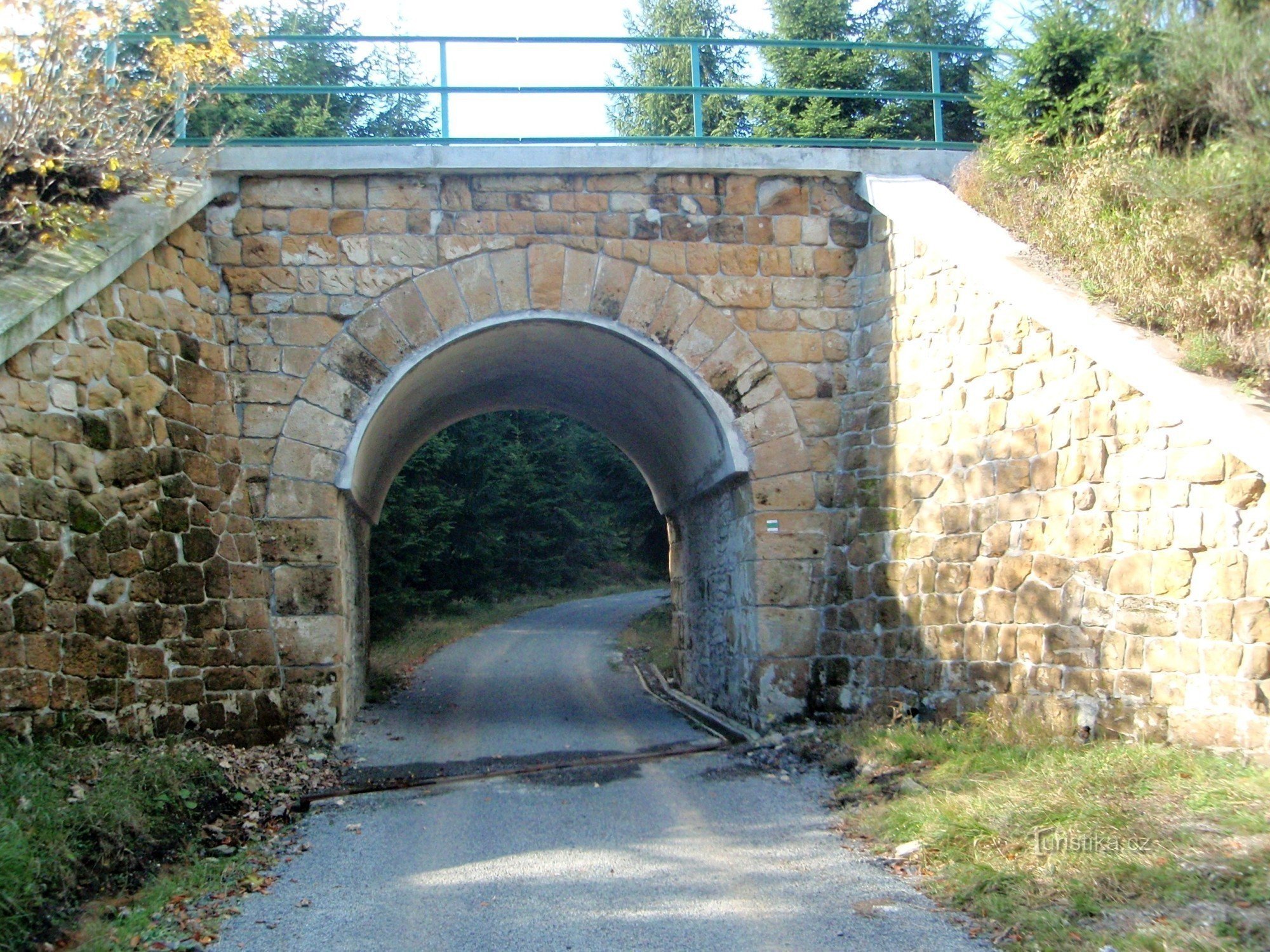 Viadukt Jedlová közelében