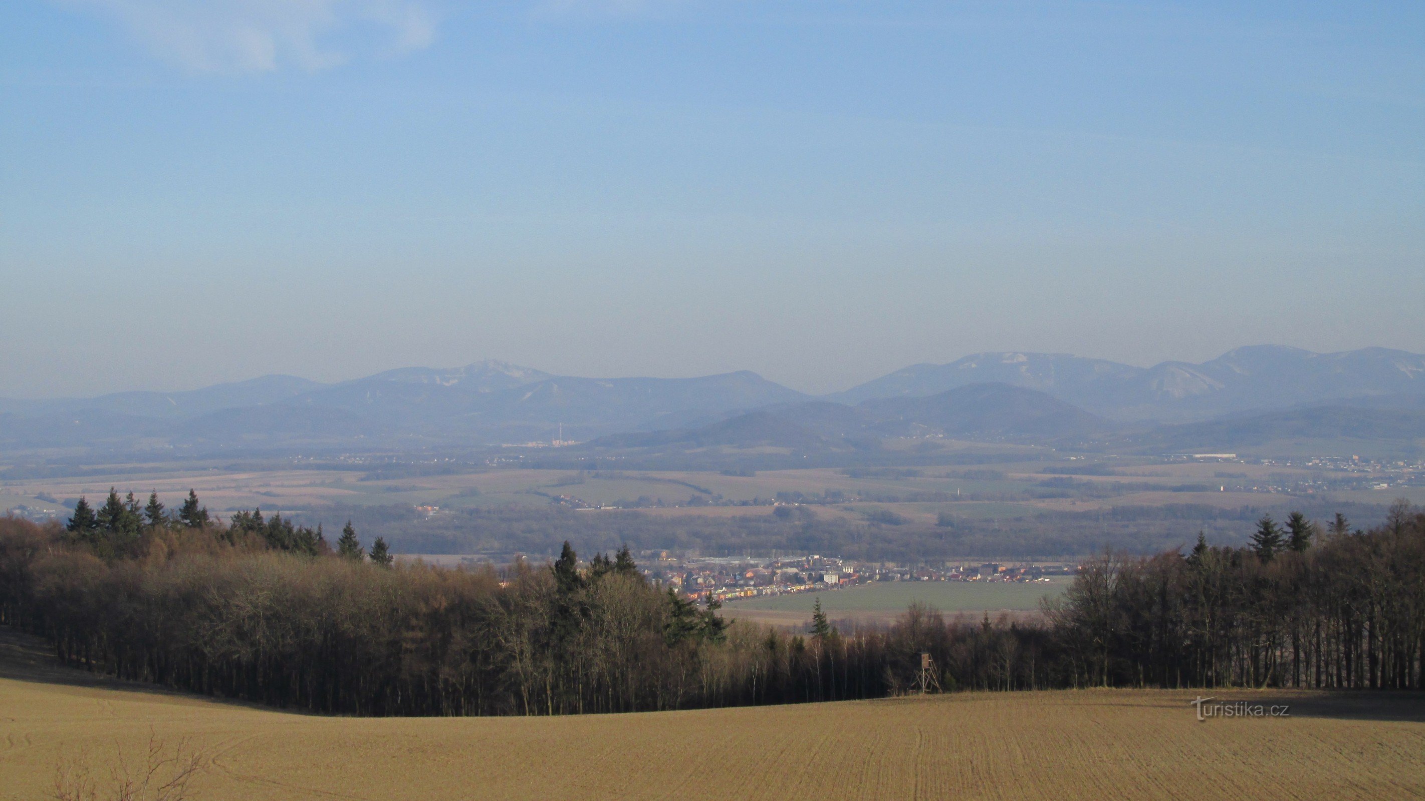 can you see Štramberská Trúba?