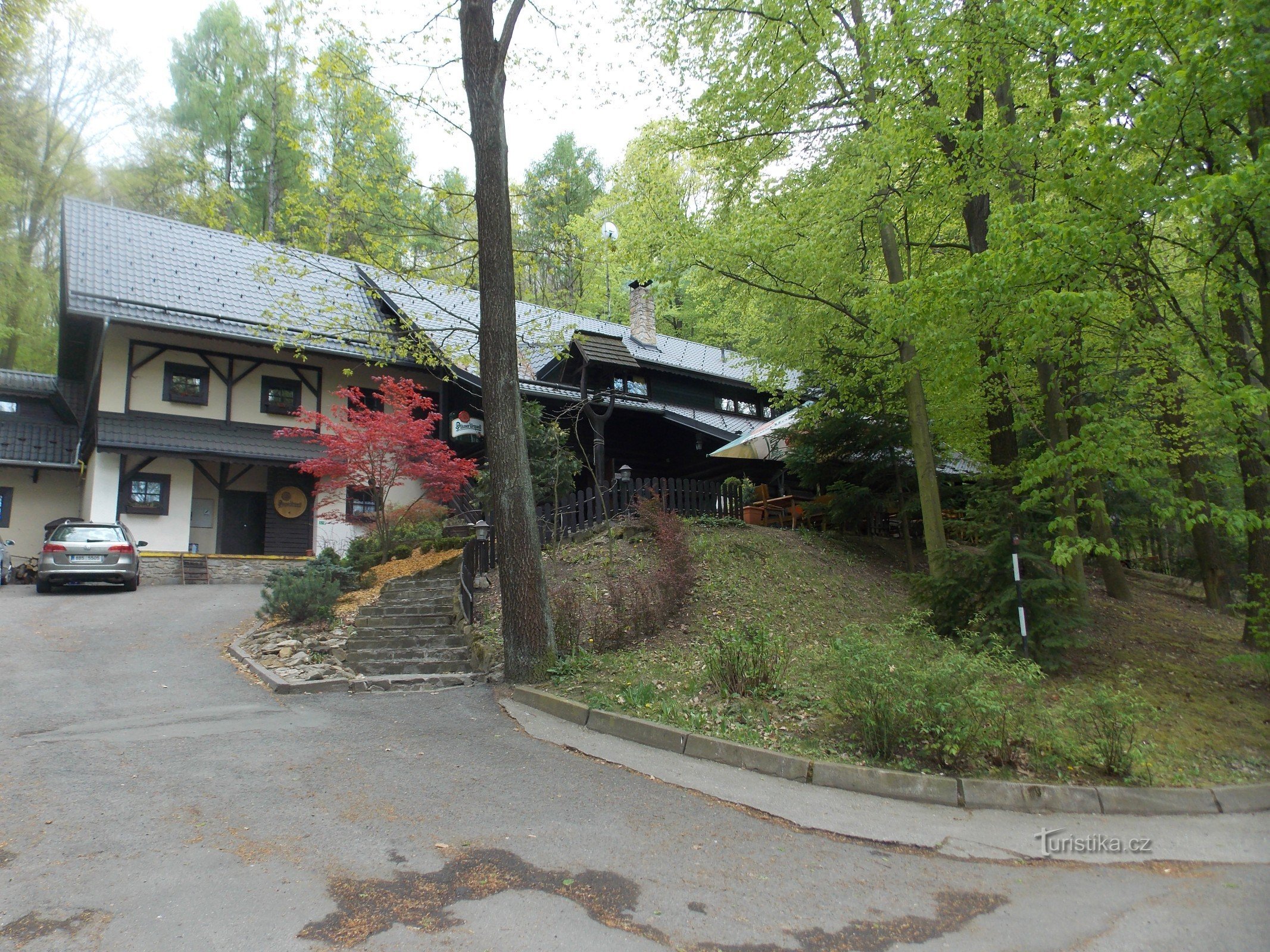 Ein Wochenende in der Walachei in der Hütte U černého medvéda in Zlín