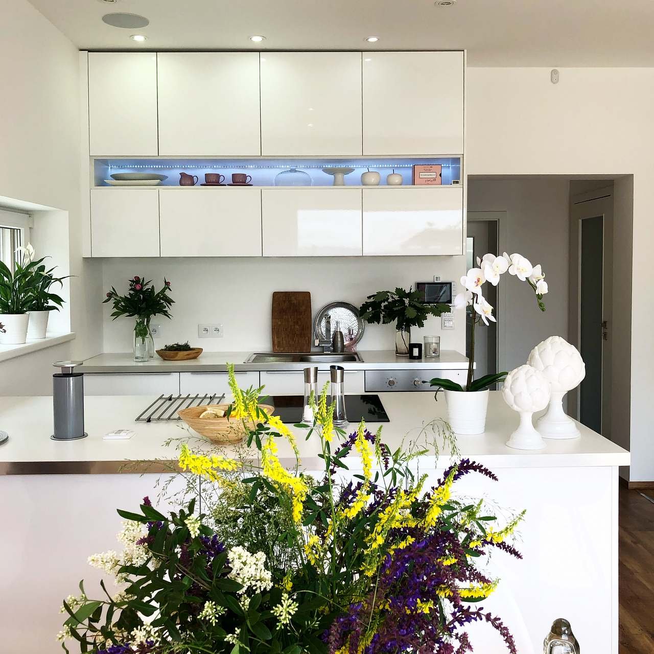 Villa Martina - dining area with kitchen