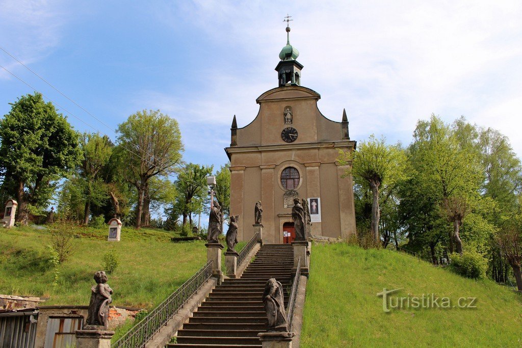 Vilémov, romarska cerkev Marijinega vnebovzetja