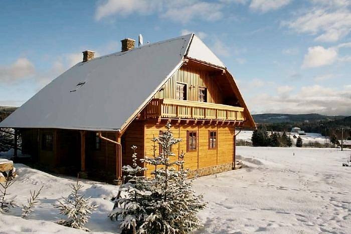 La casa de campo Šumava de Vinař