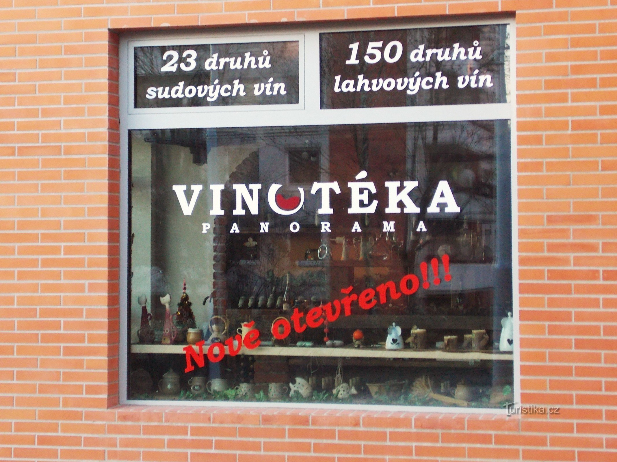 Tienda de vinos Panorama en Zlín