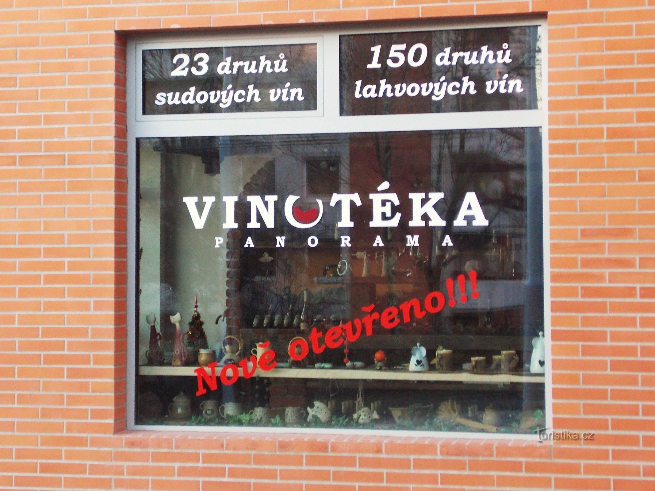 Vinbutik Panorama i Zlín