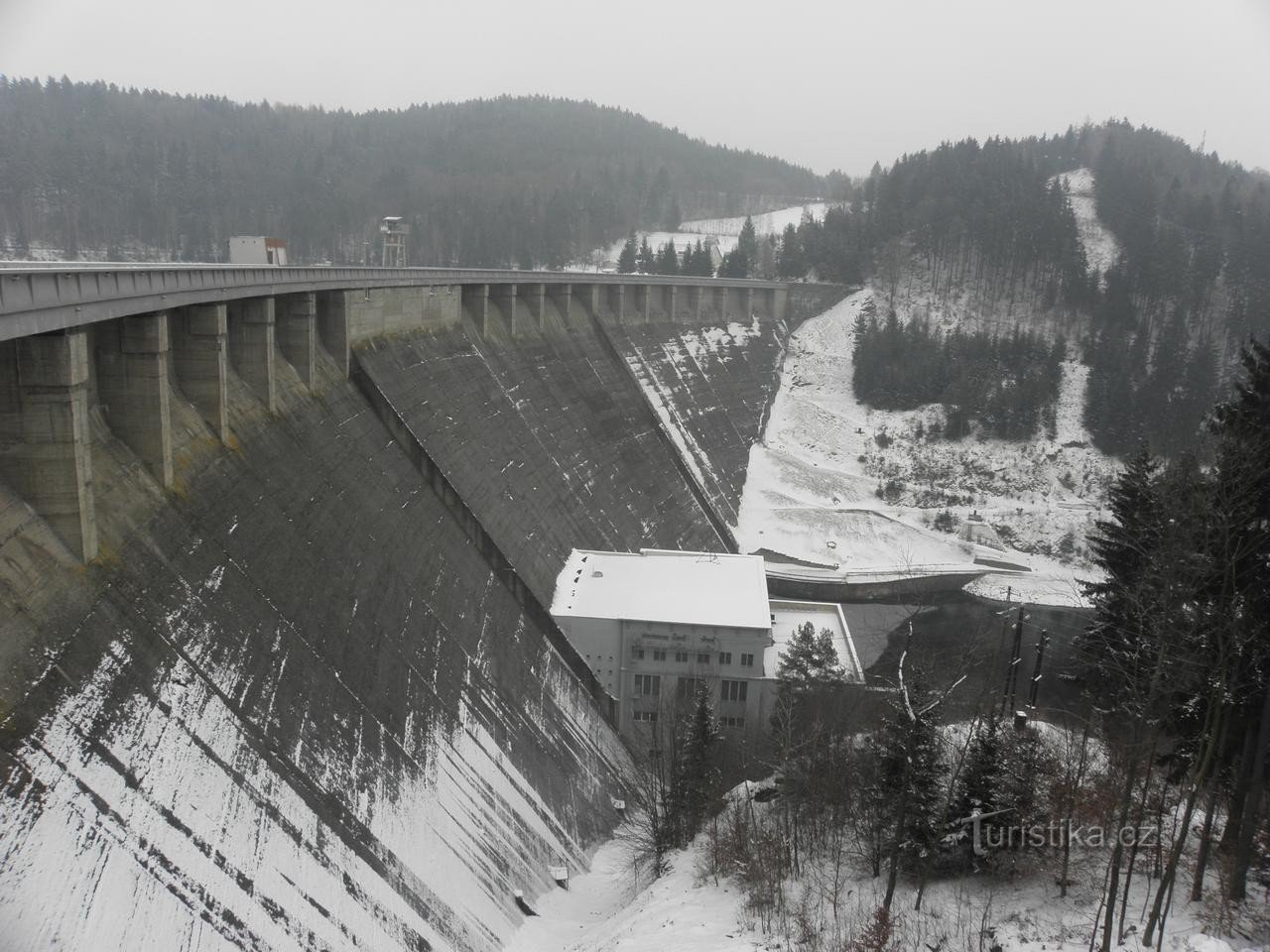 Φράγμα Vírská, ανάχωμα - 31.12.2010